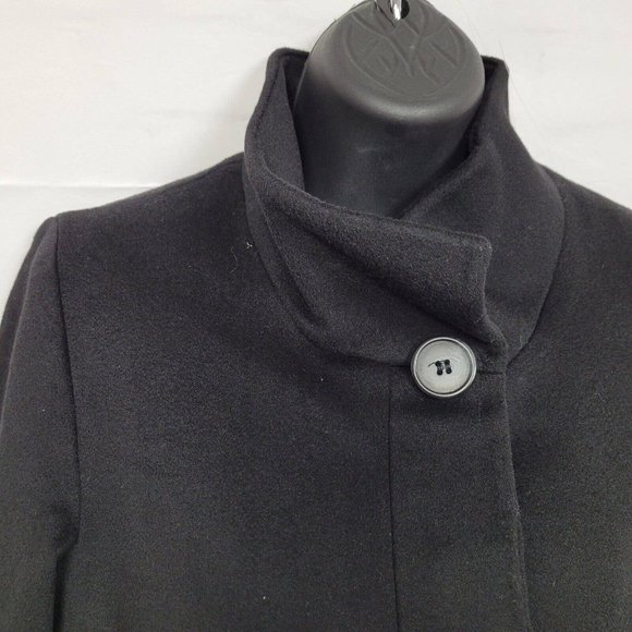 FLEURETTE Jackets & Coats Fleurette Womens Stand Collar Wool Car